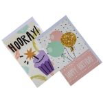 Girl - Birthday Greeting Card & Envelope 